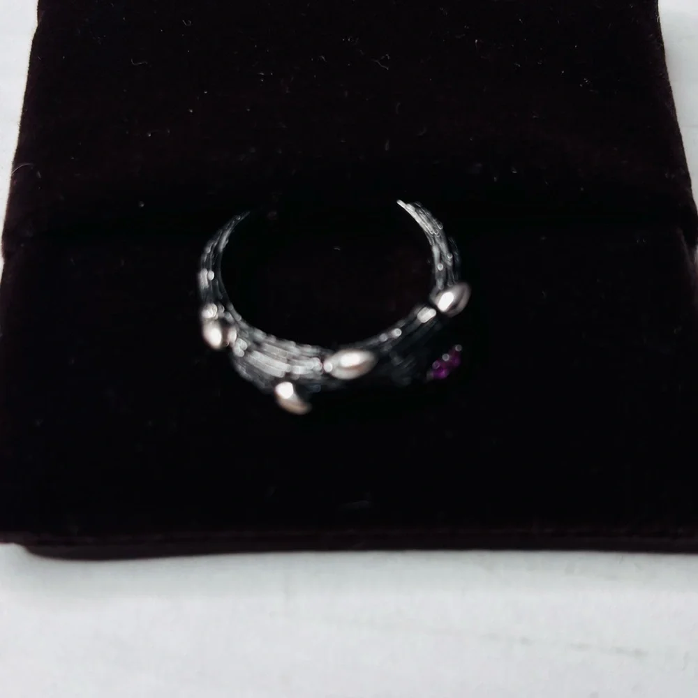 STEPHEN DWECK DIAMONDS Sterling Silver Branch Ring Size 7
